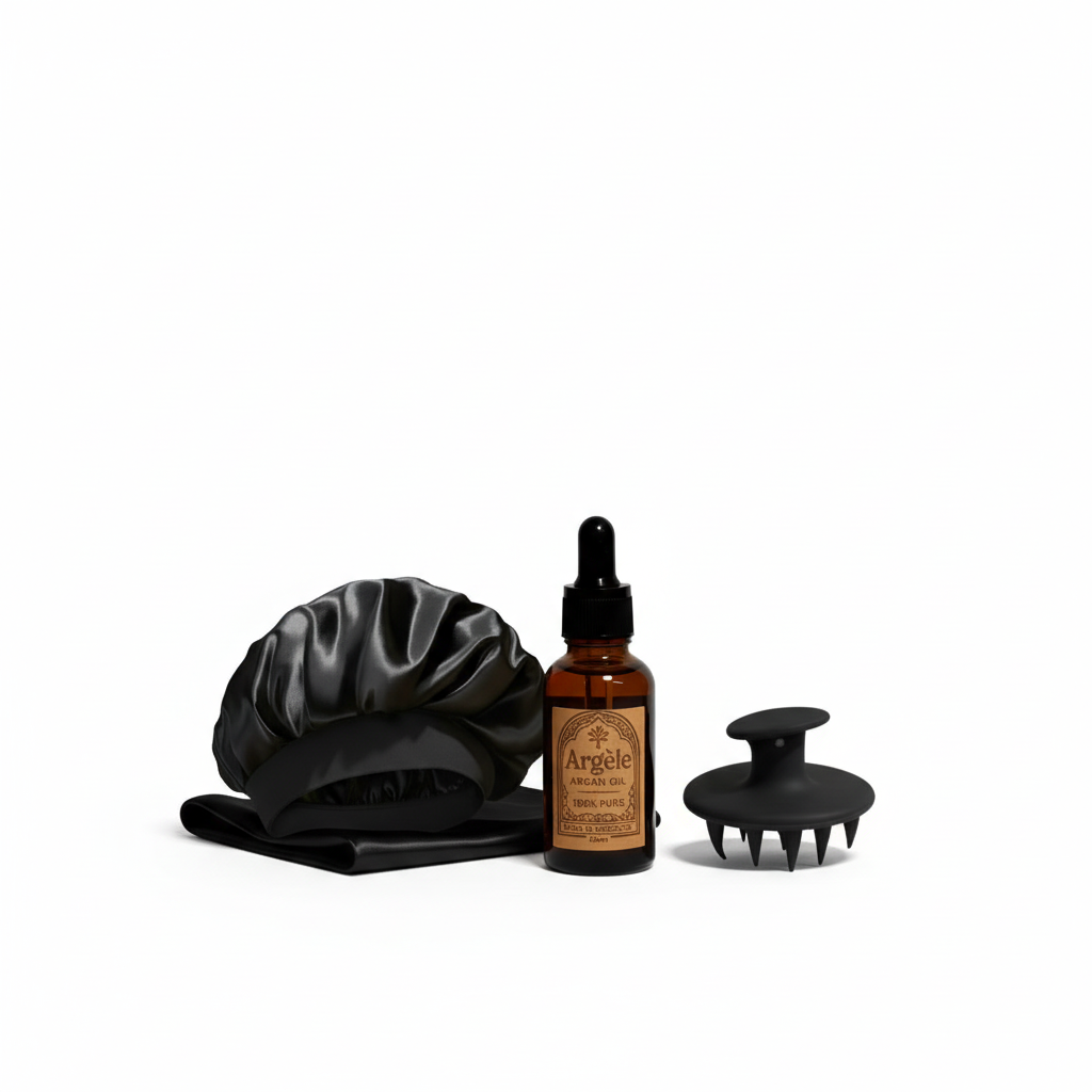 Argèle Haircare Kit - Kritvit bakgrund